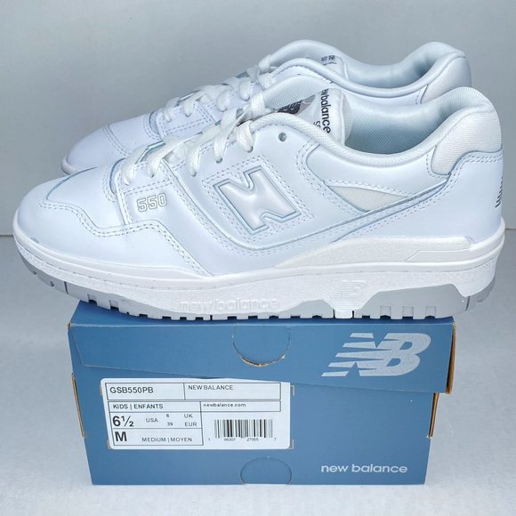 New Balance 550 White Grey - Picture 8 of 14